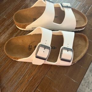Birkenstock White Sandals